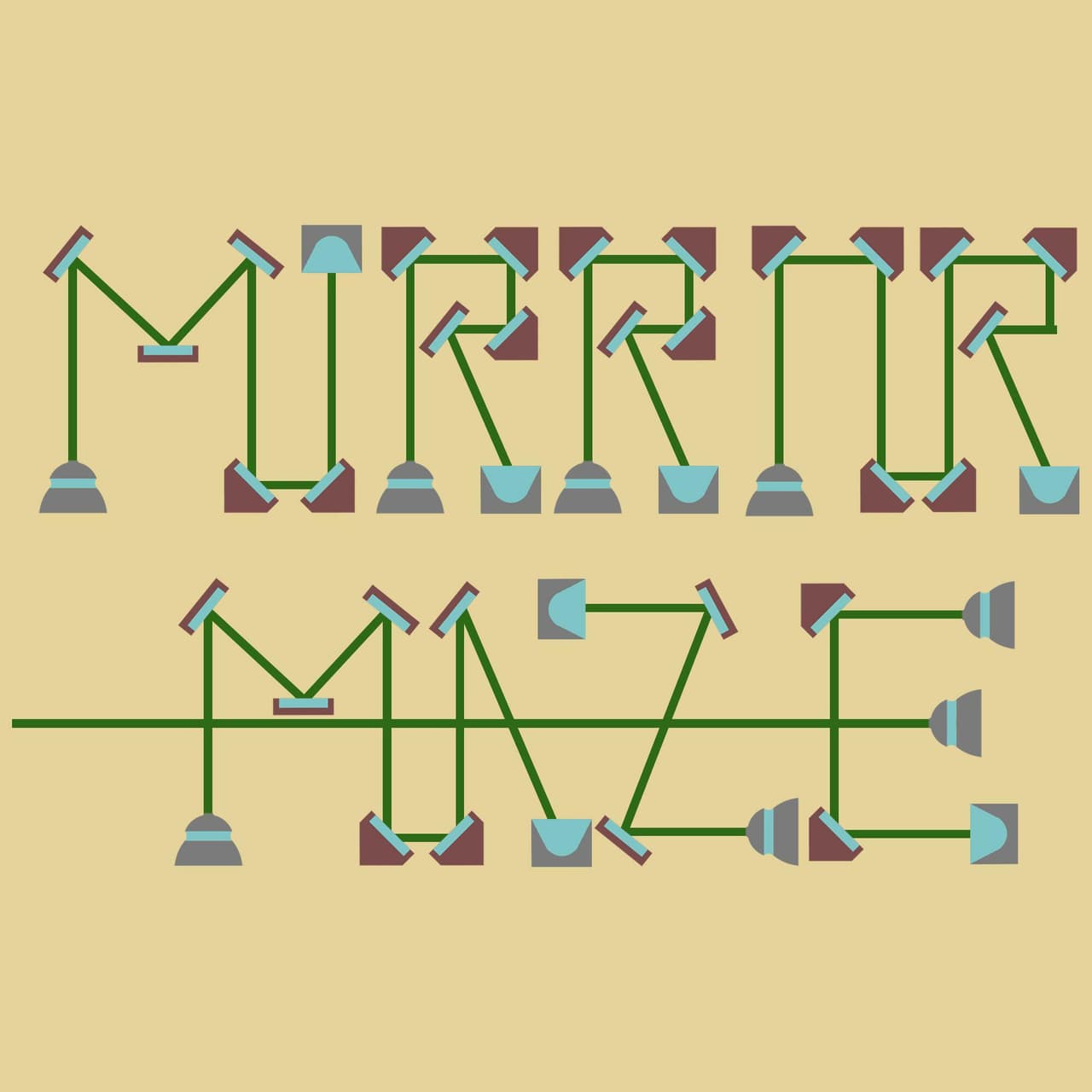 Mirror maze (TheMissPressed, FatherOfTheWolf)