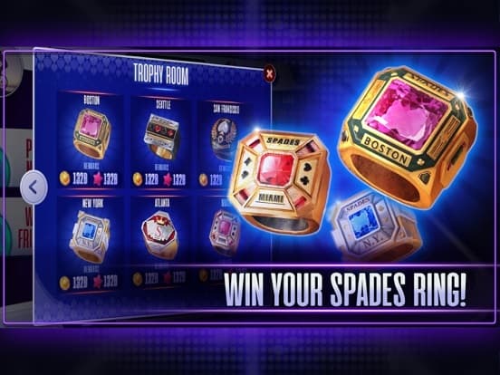Spades Tournament online game screenshot 5