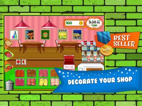 Burger Cooking Restaurant Maker Jam - the mama king food shop in a jolly diner story dash game! screenshot 4