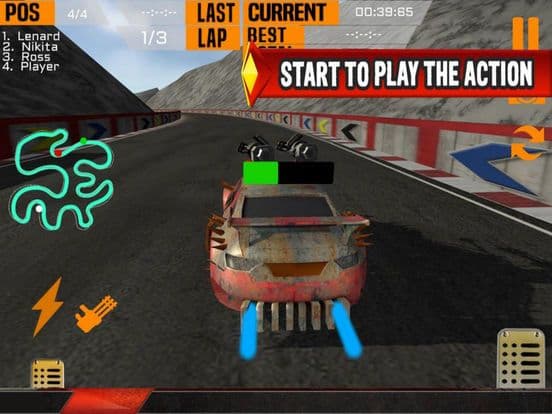 Death Car Xtreme: Rally Race screenshot 2