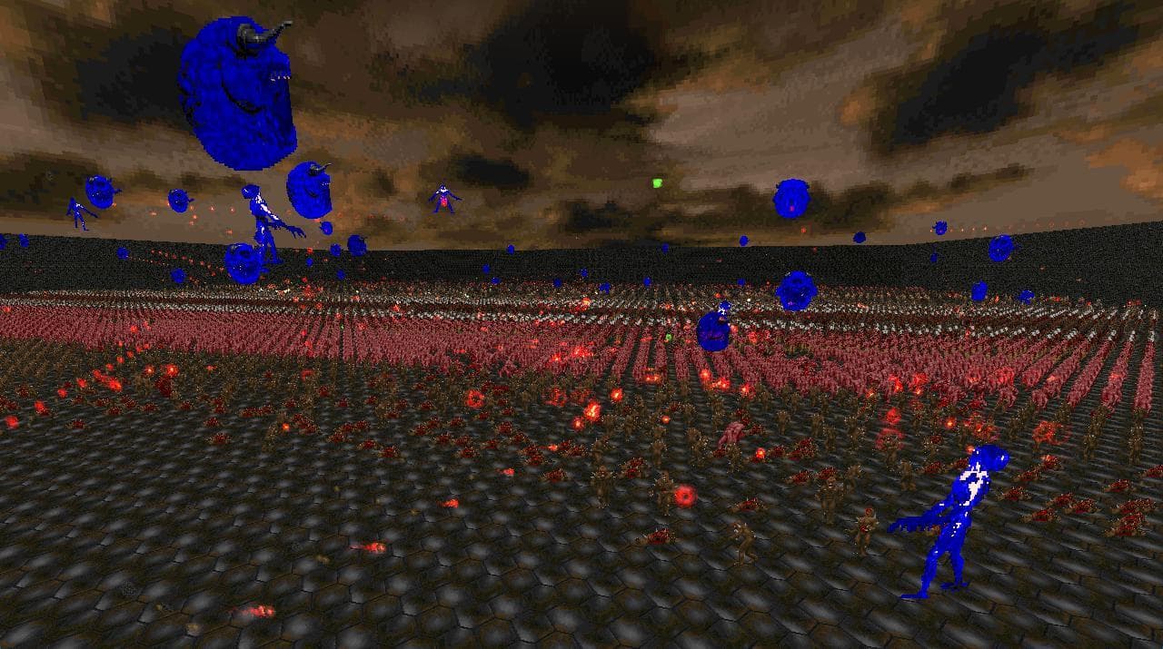 Doom 2 overpowered allies and fun times