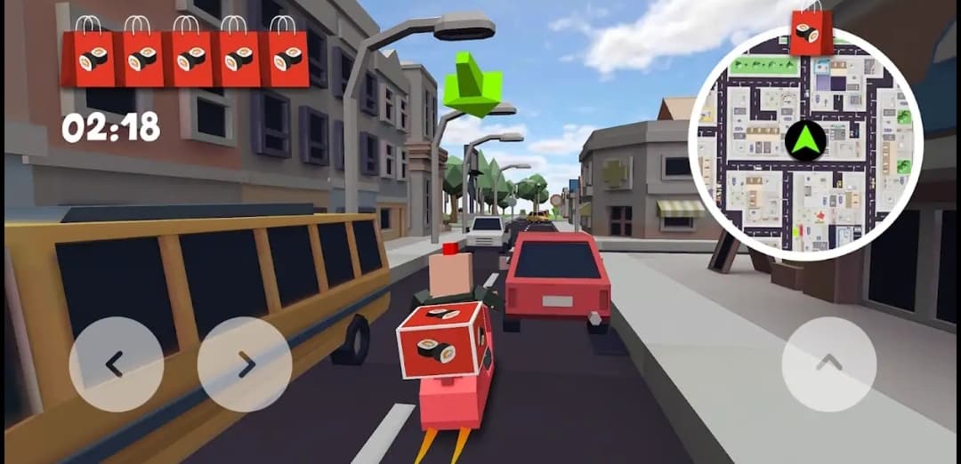 Moto Rider Speedy Courier screenshot 2
