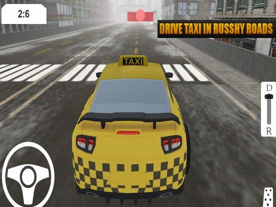 Pro TAXI Driver Sim screenshot 2
