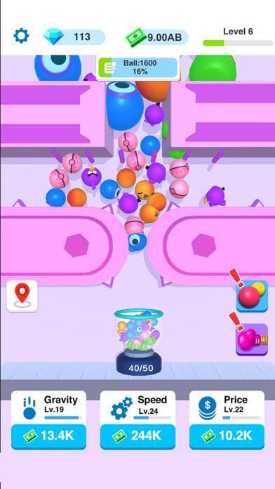 Idle Rainbow Ball screenshot 2