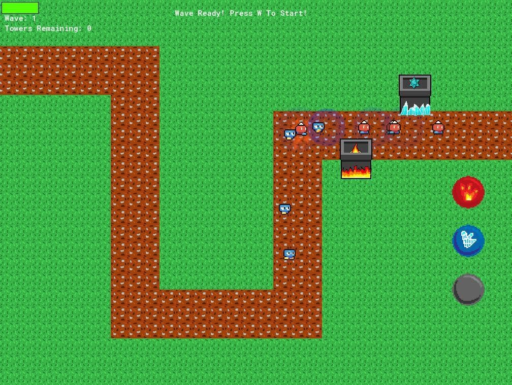 Carmine - Tower Defense