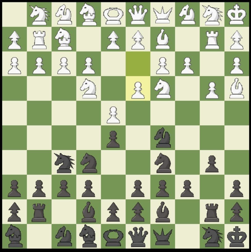 Hundred Square Chess - Knighted Armies screenshot 3