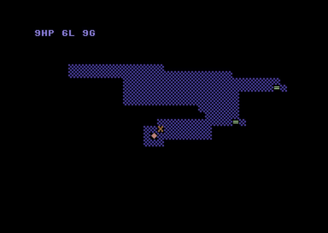 Roguelike 10 (C64) by Bago Zonde screenshot 6