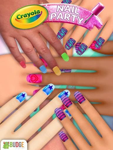Crayola Nail Party: Nail Salon screenshot 2