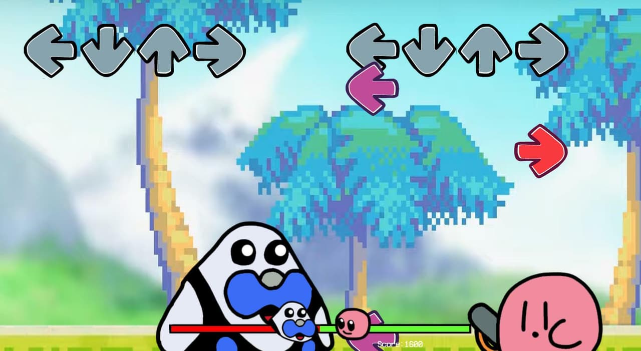 Friday Night Funkin but its Kirby (Beta) screenshot 3