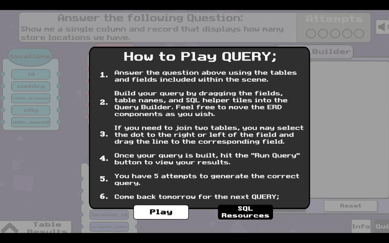 QUERY screenshot 3