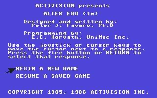 Alter Ego (1986) screenshot 5
