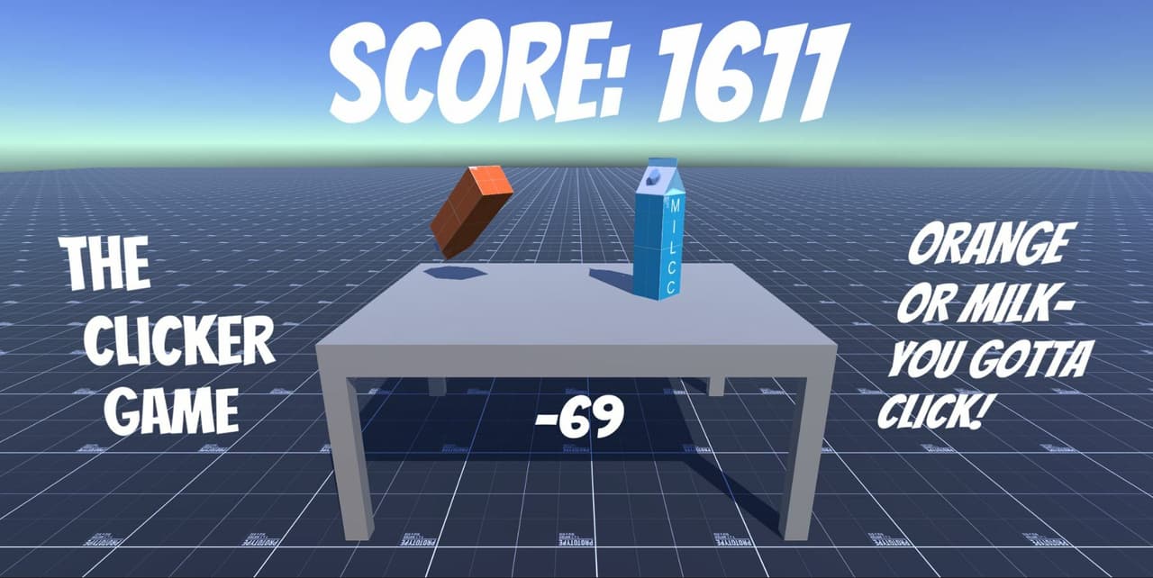 The Clicker Game- Orange or Milk? screenshot 3