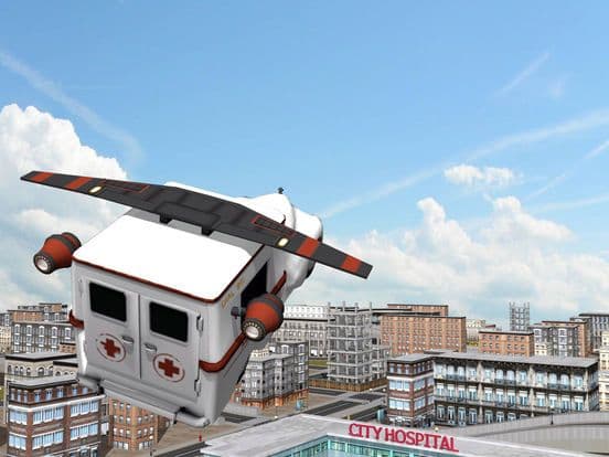 Furious & Fast 911 Ambulance Pilot the Flying Simulator screenshot 5
