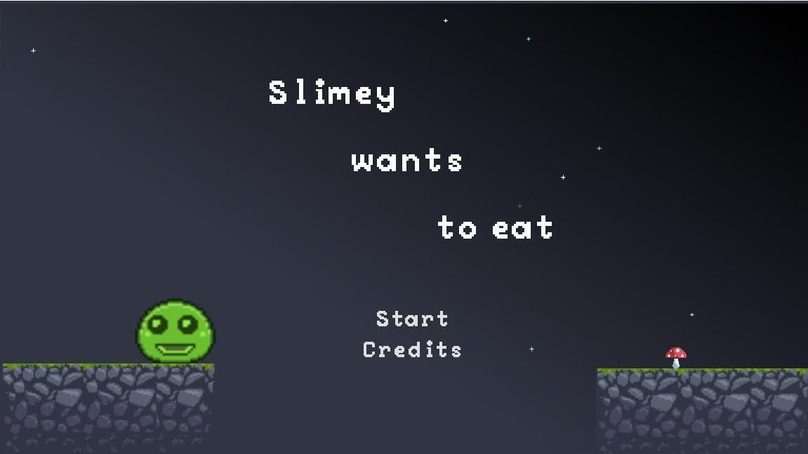 Slimey wants to eat