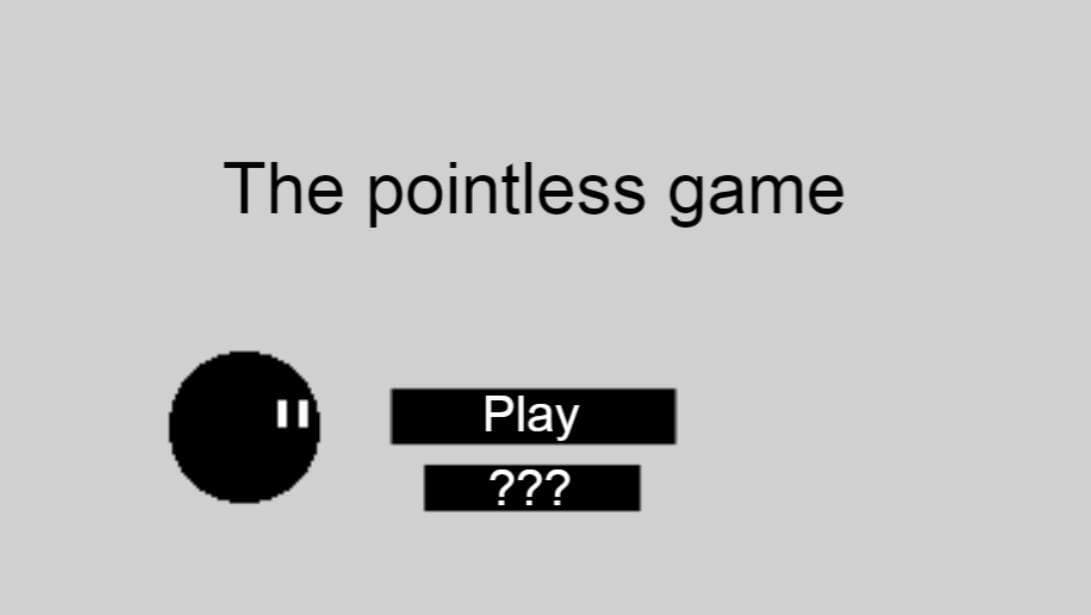 The pointless game (Cry wolf studios)