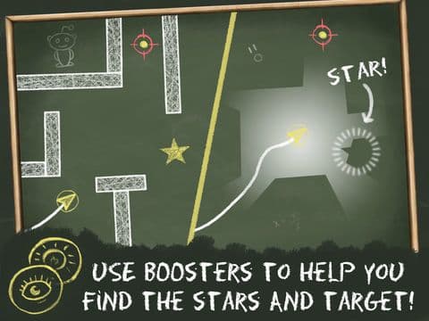 Blind Line - Blackboard Chalk Puzzle Game screenshot 5
