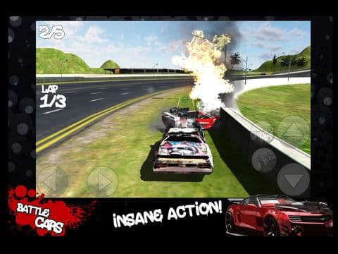 Battle Cars Racing screenshot 2